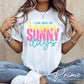 I Was Made For Happy Sunny Days DTF Transfer, Spring and Summer T-Shirt Design