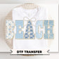 Coquette Beach Pearl DTF Transfer, Vacation T-Shirt Design