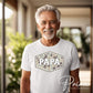 Camo Papa DTF Transfer, Ready to Press, Father's Day Gift, Grandpa Tshirt Design