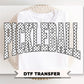 Polka Dots Pickleball DTF Transfer, Ready to Press, Sport Tshirt Design
