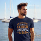 Any Man Can Be A Father DTF Transfer, Gift for Dad, Father's Day Tshirt Design