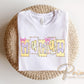 Coquette Floral Nonnie DTF Transfer, Gift for Mother's Day, Grandma Tshirt Design