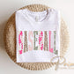 Striped Leopard Baseball DTF Transfer, Ready to Press, Game Day T-shirt Design