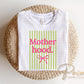 Striped Coquette Motherhood DTF Transfer, Ready to Press, Mother's Day Tshirt Design