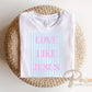 Love Like Jesus DTF Transfer, Ready to Press, Striped Christian Tshirt Design