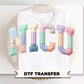 Patchwork Quilted NICU Nurse DTF Transfer, Gift for Nurse Tshirt Design