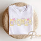 Coquette Floral Grammy DTF Transfer, Gift for Mother's Day, Grandma Tshirt Design