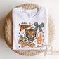 Tigers School Mascot Doodle DTF Transfer, Football Season, Game Day T-shirt Transfer