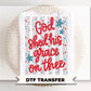 God Shed His Light on Thee DTF Transfer, 4th of July Tshirt Design