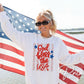 God Bless the USA DTF Transfer, 4th of July Tshirt Design