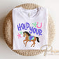 Hold Your Horses DTF Transfer, Ready to Press, Western Cowgirl Tshirt Design