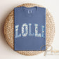 MeMe Blue Toile Patchwork DTF Transfer, Gift for Mother's Day, Grandmacore T-shirt Design
