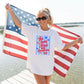 She Loves and America Too DTF Transfer, 4th of July Tshirt Design