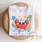 If Crabby Please Return to The Beach DTF Transfer, Funny Summer Crab T-Shirt Design