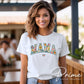 Floral Mama DTF Transfer, Ready to Press Tshirt Design, Mother's Day Gift