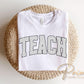 Polka Dot Teach DTF Transfer, Gift for Teacher, Last Day of School T-shirt Design