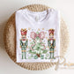 Watercolor Nutcracker DTF Transfer, Ready to Press, Trendy Christmas Tshirt Design