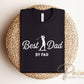 Best Dad By Par DTF Transfer, Ready to Press, Father's Day Golf Tshirt Design