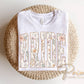 Boho Floral Bride DTF Transfer, Ready to Press, Bridal Party T-shirt Design