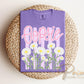Oopsie Daisy DTF Transfer, Ready to Press, Girly Floral Stripes Trendy T-shirt Design