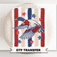 Patriotic Mallard Duck 1776 DTF Transfer, Ready to Press, Mens 4th of July Tshirt Design