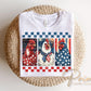 Patriotic Chickens DTF Transfer, Ready to Press, 4th of July Tshirt Design