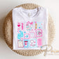 Nurse Life Doodle Collage DTF Transfer, Ready to Press, Nursing Tshirt Design