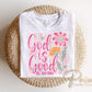 God Is Good All The Time DTF Transfer, Bible Verse, Striped Christian T-shirt Design