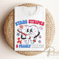 Stars Stripes And Pearly Whites DTF Transfer, Dentist Assistant, 4th of July T-shirt Transfer