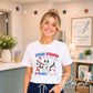 Stars Stripes And Pearly Whites DTF Transfer, Dentist Assistant, 4th of July T-shirt Transfer