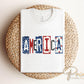 America 250th Anniversary DTF Transfer, Ready to Press, 4th of July Tshirt Design
