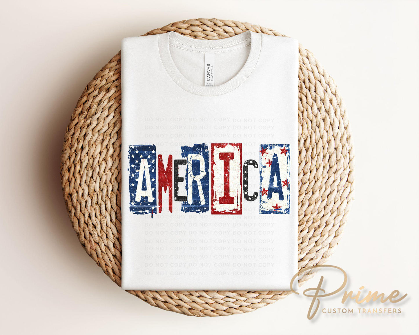 America 250th Anniversary DTF Transfer, Ready to Press, 4th of July Tshirt Design