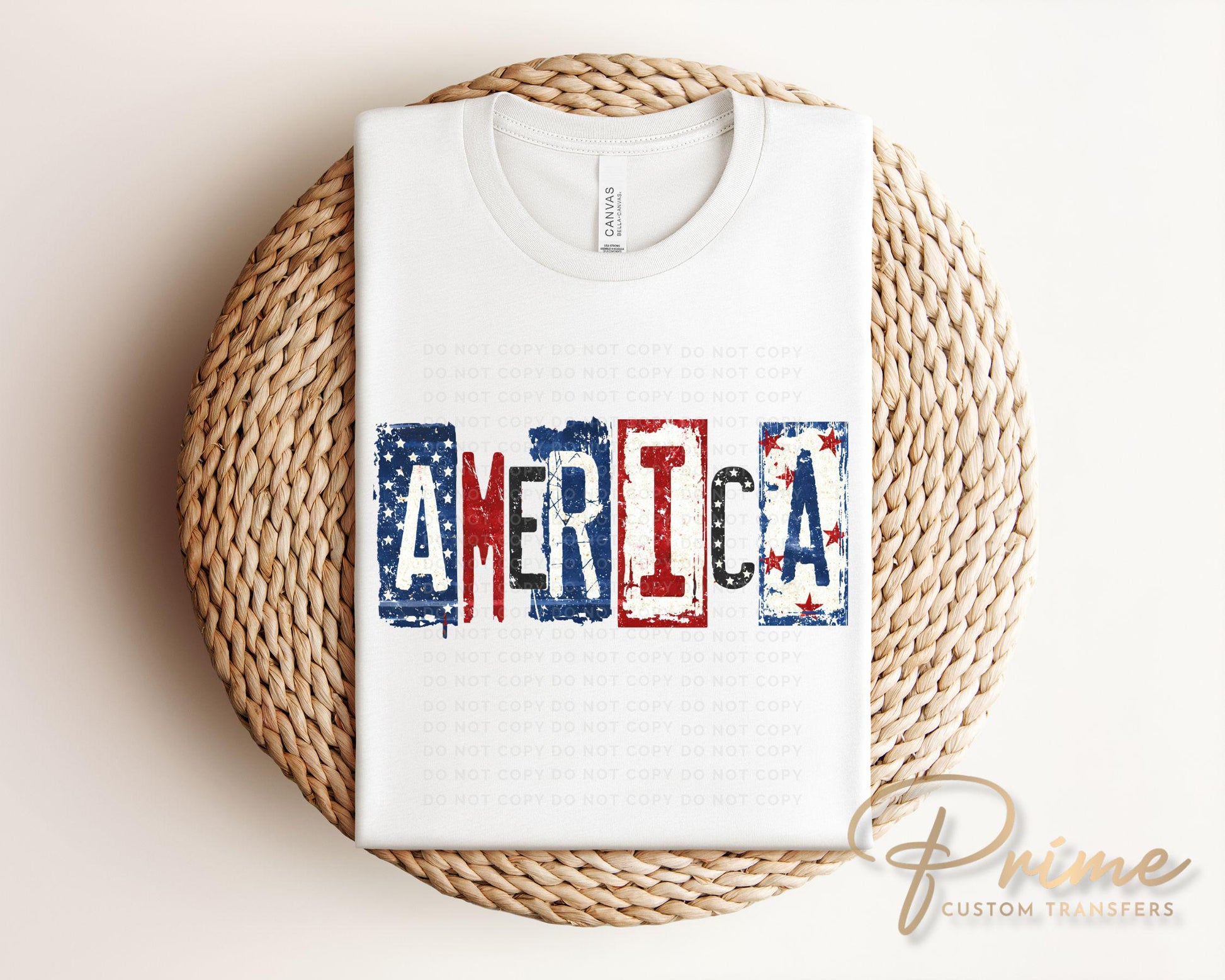 America 250th Anniversary DTF Transfer, Ready to Press, 4th of July Tshirt Design