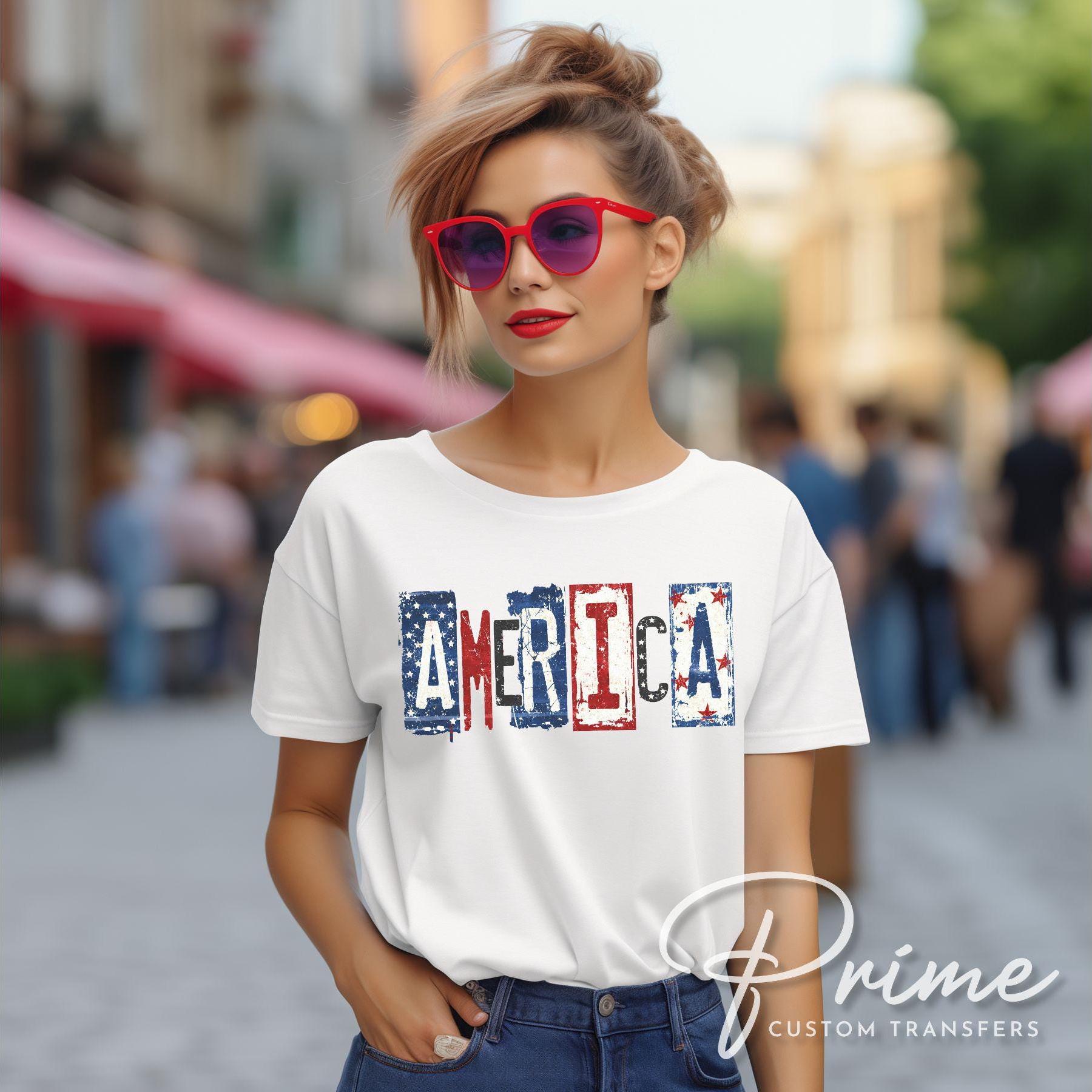 America 250th Anniversary DTF Transfer, Ready to Press, 4th of July Tshirt Design