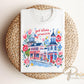 God Bless America DTF Transfer, Patriotic Small Town, 4th of July Tshirt Design