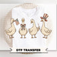 American Goose DTF Transfer, Ready to Press, Patriotic 4th of July Tshirt Design