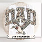 Duck Hunting Dad DTF Transfer, Ready to Press, Father's Day Tshirt Design
