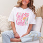 God Is Good All The Time DTF Transfer, Bible Verse, Striped Christian T-shirt Design