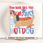 Patriotic Dachshund DTF Transfer, Ready to Press, Funny 4th of July Tshirt Design