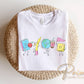 Back to School DTF Transfer, Ready to Press, Doodle Characters, Teacher Tshirt Design