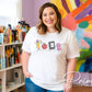 Back to School DTF Transfer, Ready to Press, Doodle Characters, Teacher Tshirt Design