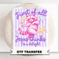 First of All Jesus Thinks I'm A Delight DTF Transfer, Ready to Press, Funny Christian Tshirt Design
