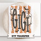 Striped Spooky Gigi DTF Transfer, Ready to Press, Trendy Halloween Tshirt Design