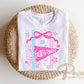 Fourth Grade Striped Pennant DTF Transfer, Ready to Press, First Day of School Shirt Design