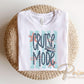 Cruise Mode DTF Transfer, Ready to Press, Trendy Striped Vacation Tshirt Design
