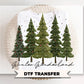 Faux Latch Hook Winter Wonderland DTF Transfer, Ready to Press, Christmas Tshirt Design