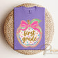 First Grade Preppy Back to School DTF Transfer, Ready to Press, Coquette First Day of School Tshirt Design