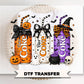 Coquette Halloween Diet Soda Cans DTF Transfer, Ready to Press, Spooky Season Tshirt Design