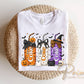Coquette Halloween Diet Soda Cans DTF Transfer, Ready to Press, Spooky Season Tshirt Design