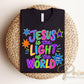 VBS Jesus is the Light of the World DTF Transfer, Ready to Press, Christian Church Kids Tshirt Design